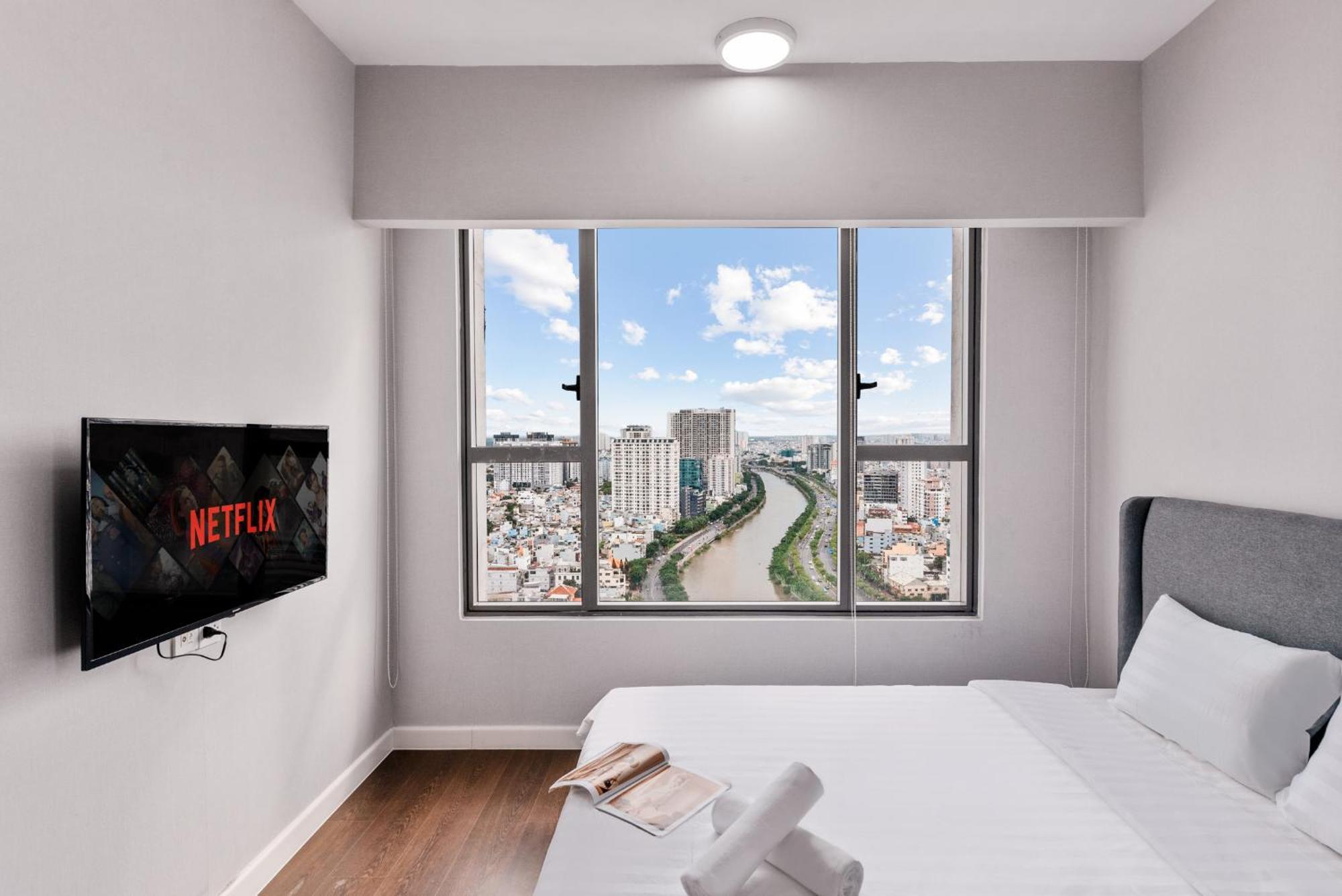 הו צ'י מין סיטי Elysium Cbd Rivergate Apartment - Pool - Free 4G Sim For 3 Nights מראה חיצוני תמונה